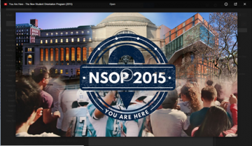 NSOP Committee Welcome Video