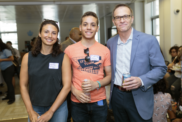Dean Valentini at First-in-Family Welcome Reception in 2017